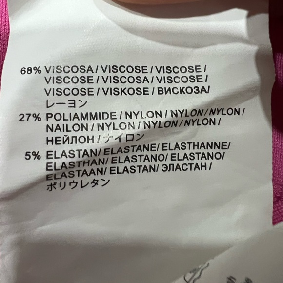 Pink ruffle dress for your sweet Valentine 💘 well made Italian brand & style - Picture 5 of 6